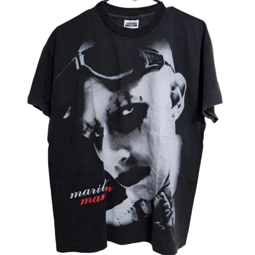 Marilyn manson all over print tee